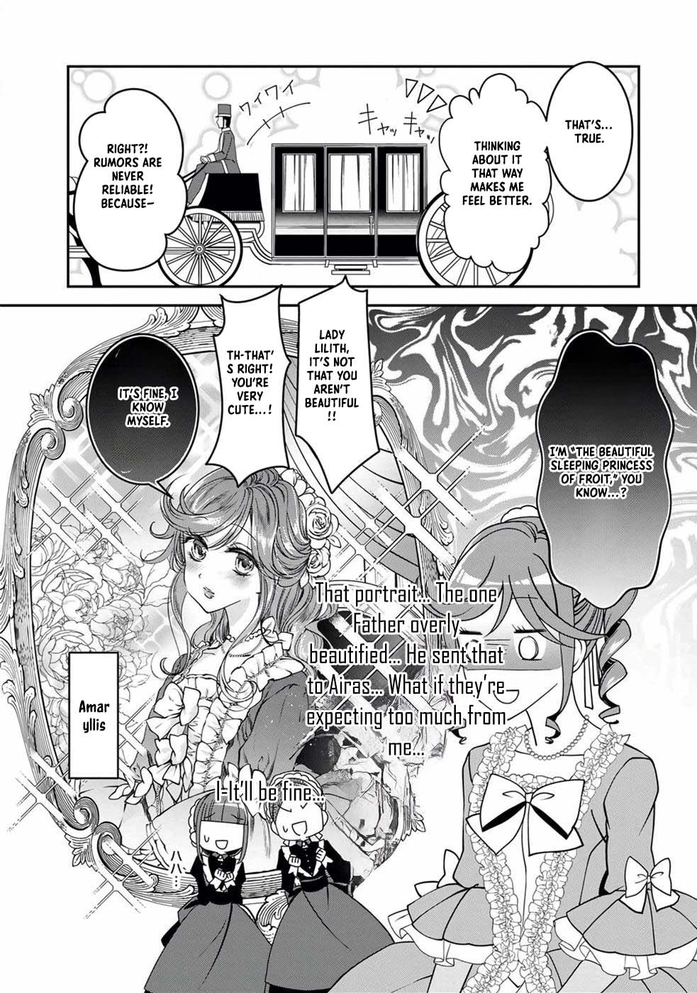Crimson Shinigami suffered from sleeping princess Chapter 3 Page 4